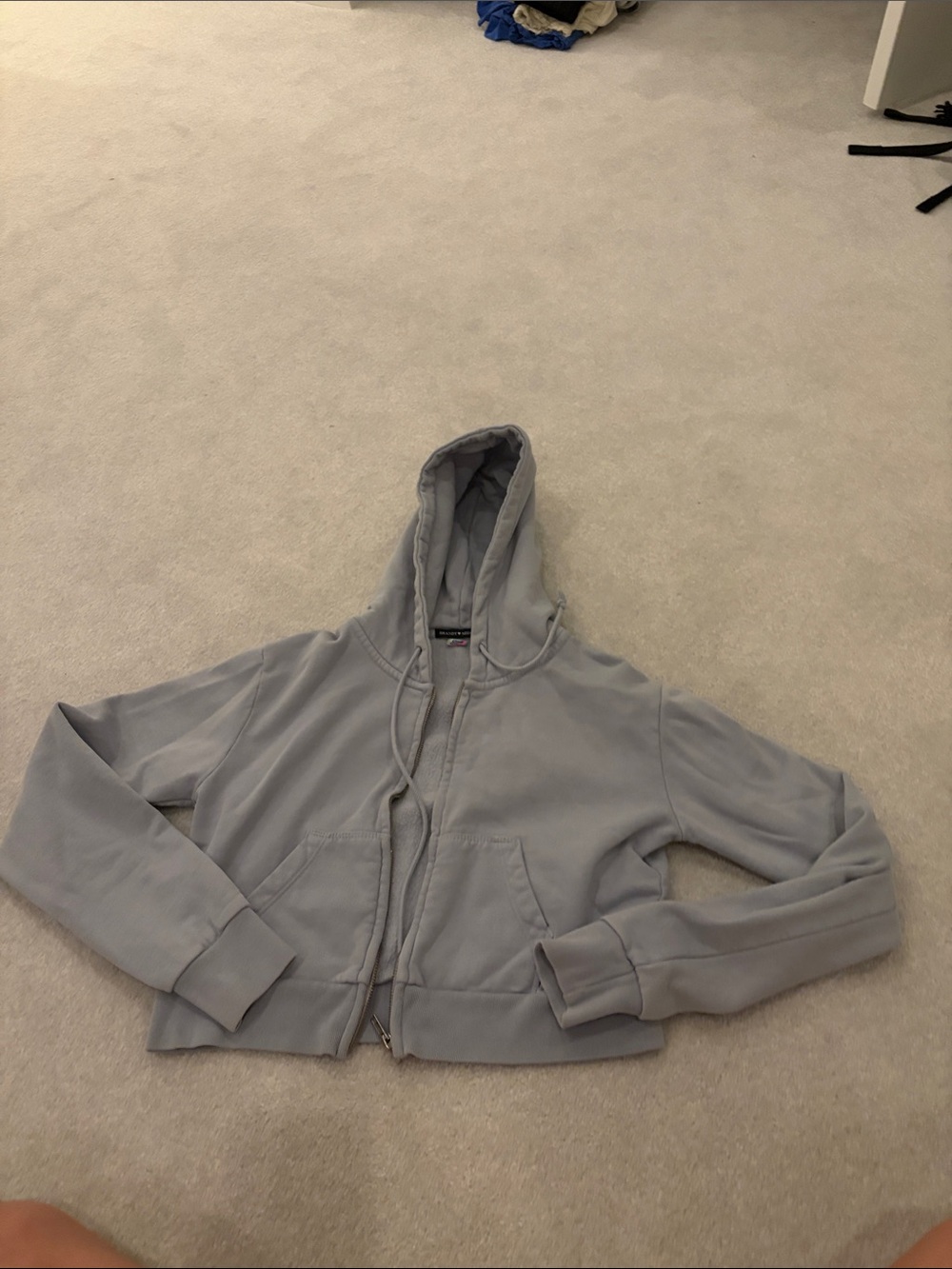 Brandy Cropped Zip-Up - OS